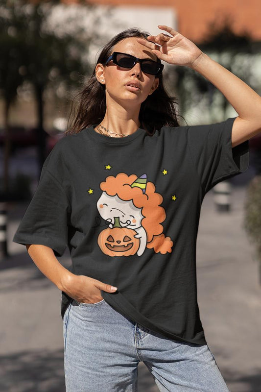 Women's Halloween Unicorn T-shirt