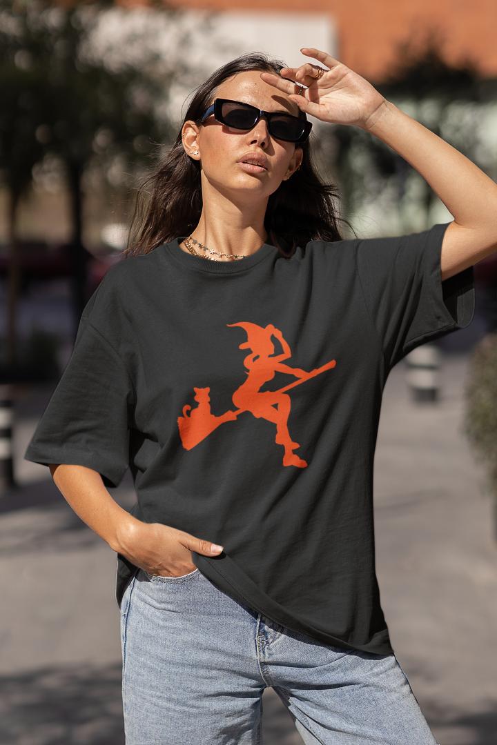 Women's Halloween Witch T-shirt